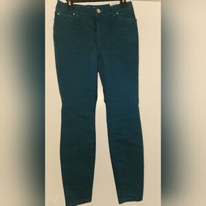 NEW w/tags INC Ladies, Color: Turquoise Dove, Denim Regular Skinny Jeans